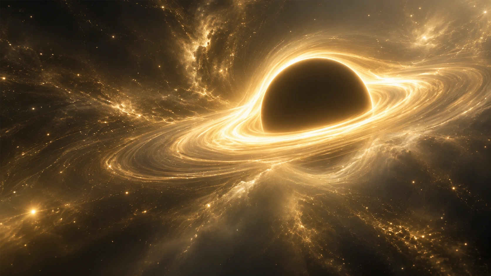 Black hole artwork